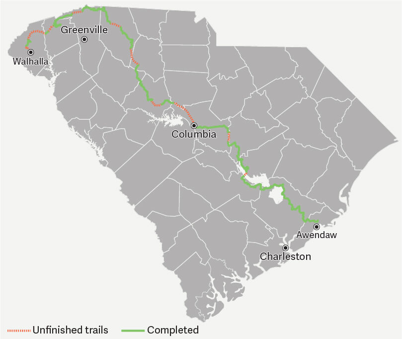Graphic: The Palmetto Trail